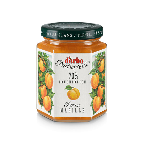 Darbo 70% Rose Apricot Fruit Jam 200g