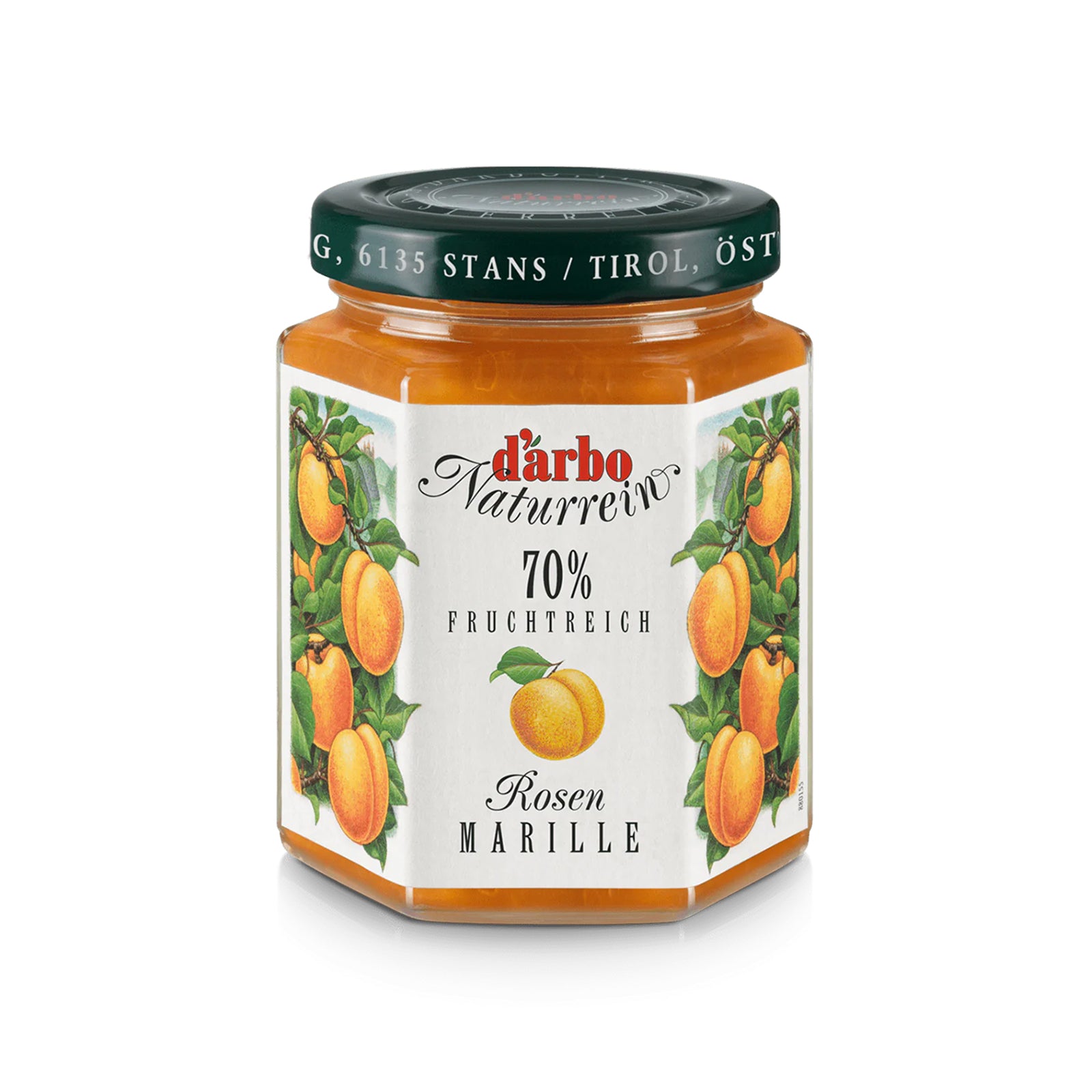 Darbo 70% Rose Apricot Fruit Jam 200g