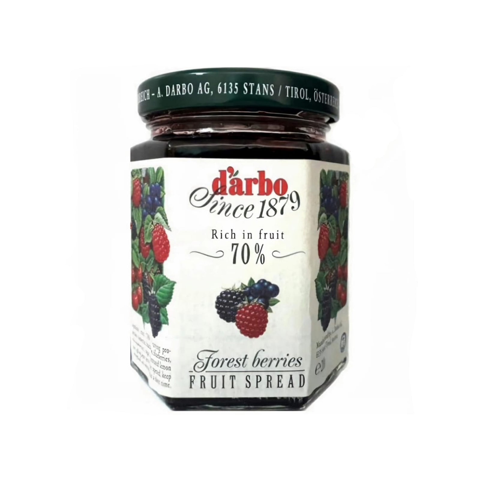 Darbo 70% Forest Berry Fruit Jam 200g
