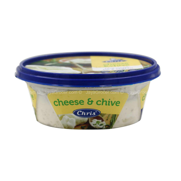 Chris’ Cheese & Chive Dip & Spread 200g (highest price)