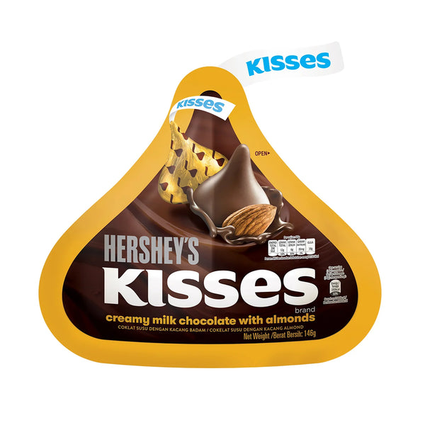 Hershey's Kisses Creamy Milk Chocolate with Almonds 146g (highest price)