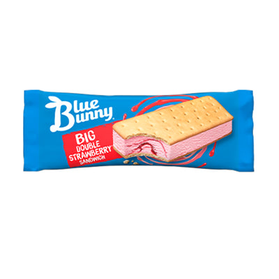 Blue Bunny Big Double Strawberry Sandwich 177ml