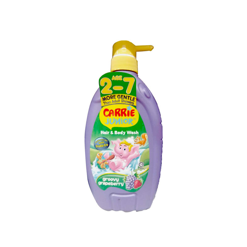 Carrie Junior Hair & Body Wash Groovy Grapeberry 700ml