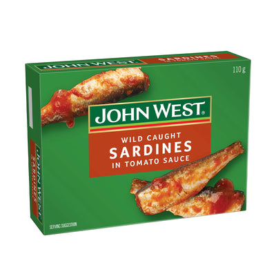 John West Sardines in Tomato Sauce 110g