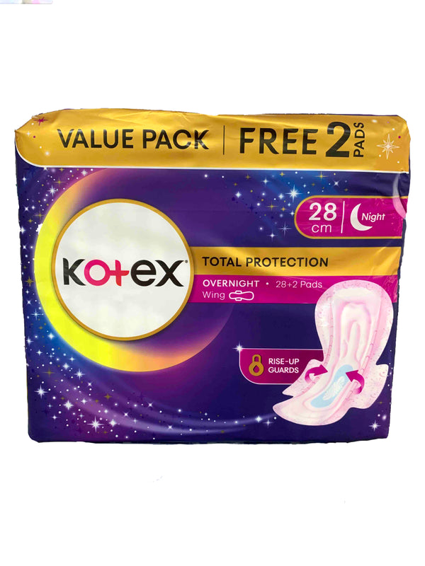 Kotex Overnight Wing Pad 28cm 28sheets