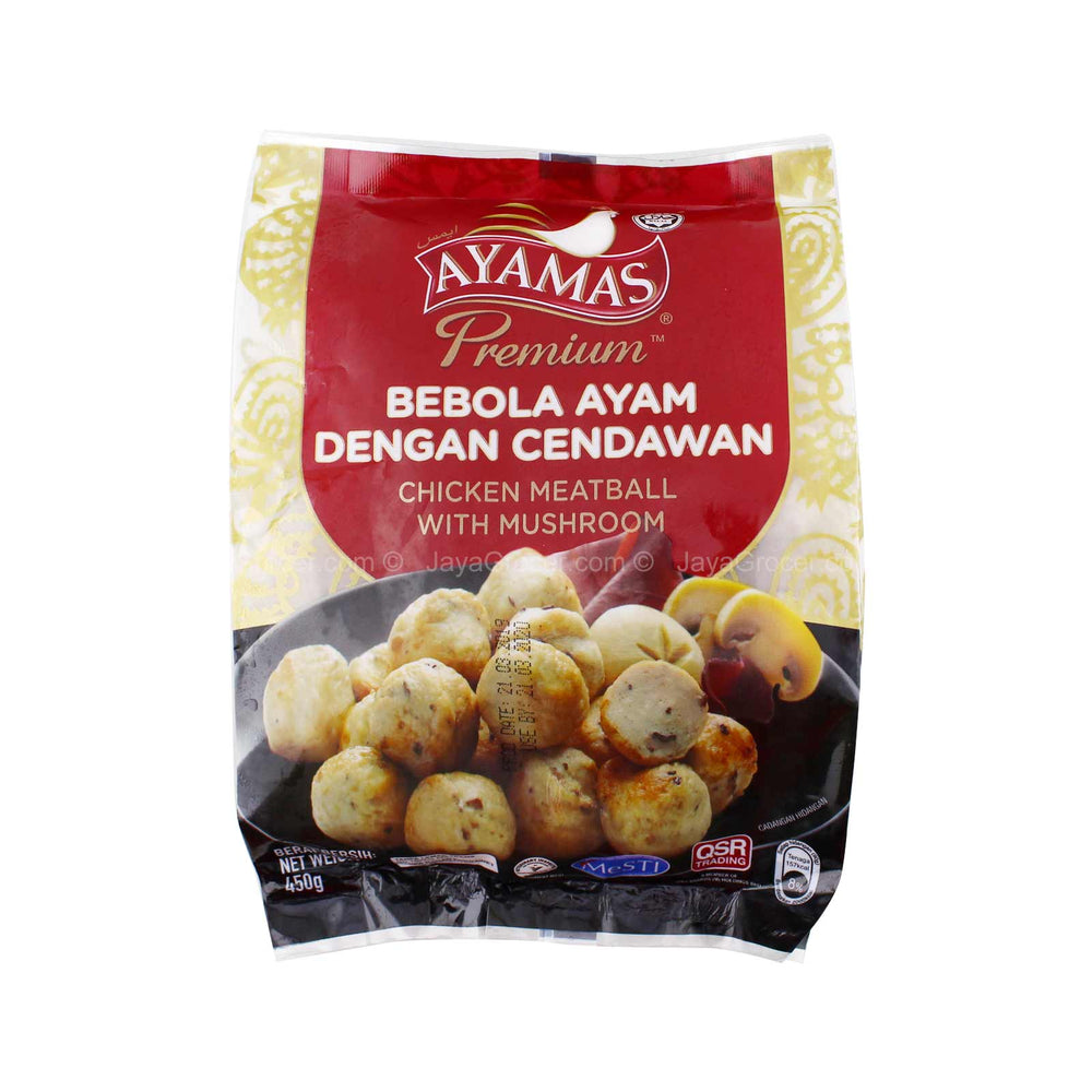 Ayamas Premium Chicken Meatball with Mushroom 450g