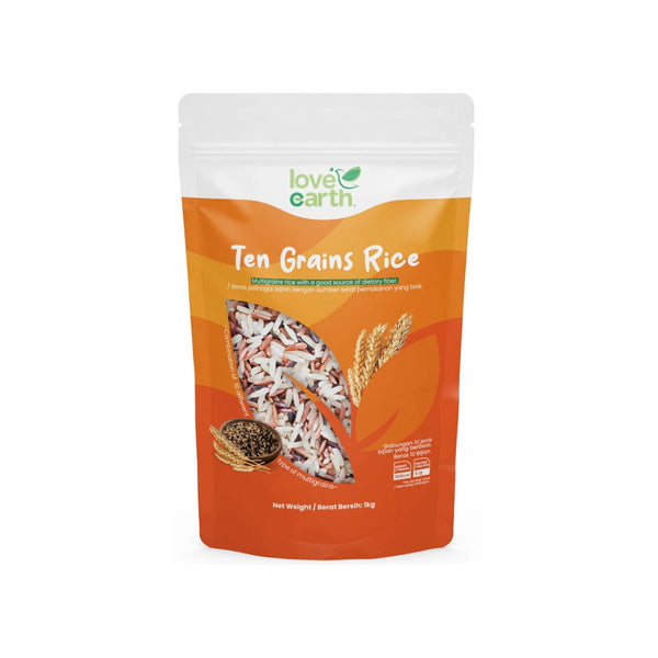 Love Earth Organic 10 Grain Rice 1kg (highest price)