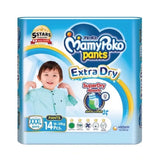 MamyPoko Pants Extra Soft XXXL Size Baby Diapers (Boy) 14pcs/pack
