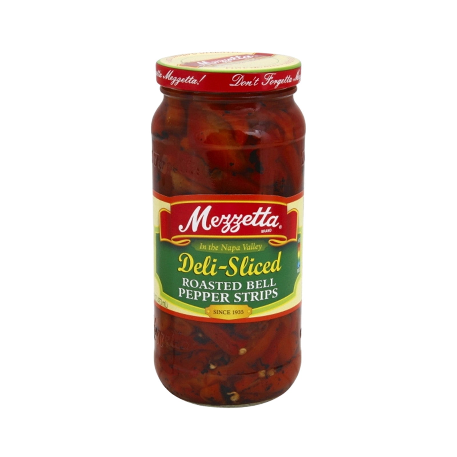 Mezzetta Deli-Sliced Sweet Roasted Bell Peppers 453.5g