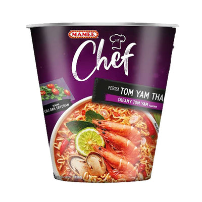 Mamee Chef Creamy Tomyam Instant Noodle Cup 70g