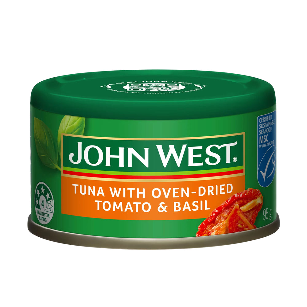 John West Tuna Oven Dried Tomato & Basil 95g