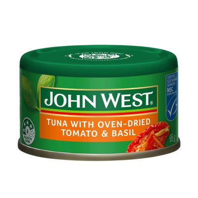 John West Tuna Oven Dried Tomato & Basil 95g