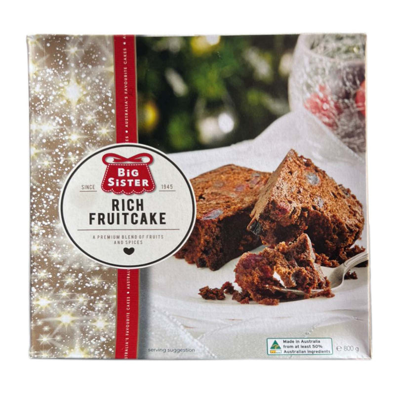 Big Sister Christmas Rich Fruit Cake 800g