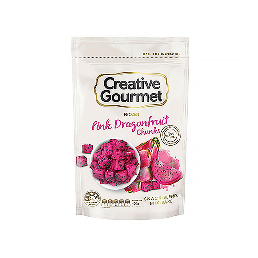 Creative Gourmet Frozen Fruit Pink Dragonfruit 300g