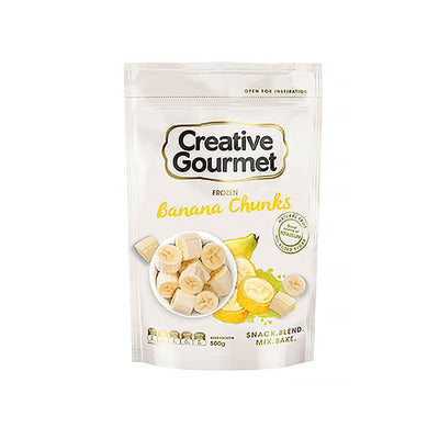 Creative Gourmet Frozen Fruit Banana Chunks 500g
