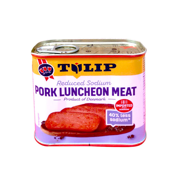 [NON-HALAL] Tulip Premium Pork Luncheon Meat Less Sodium 340g (highest price)