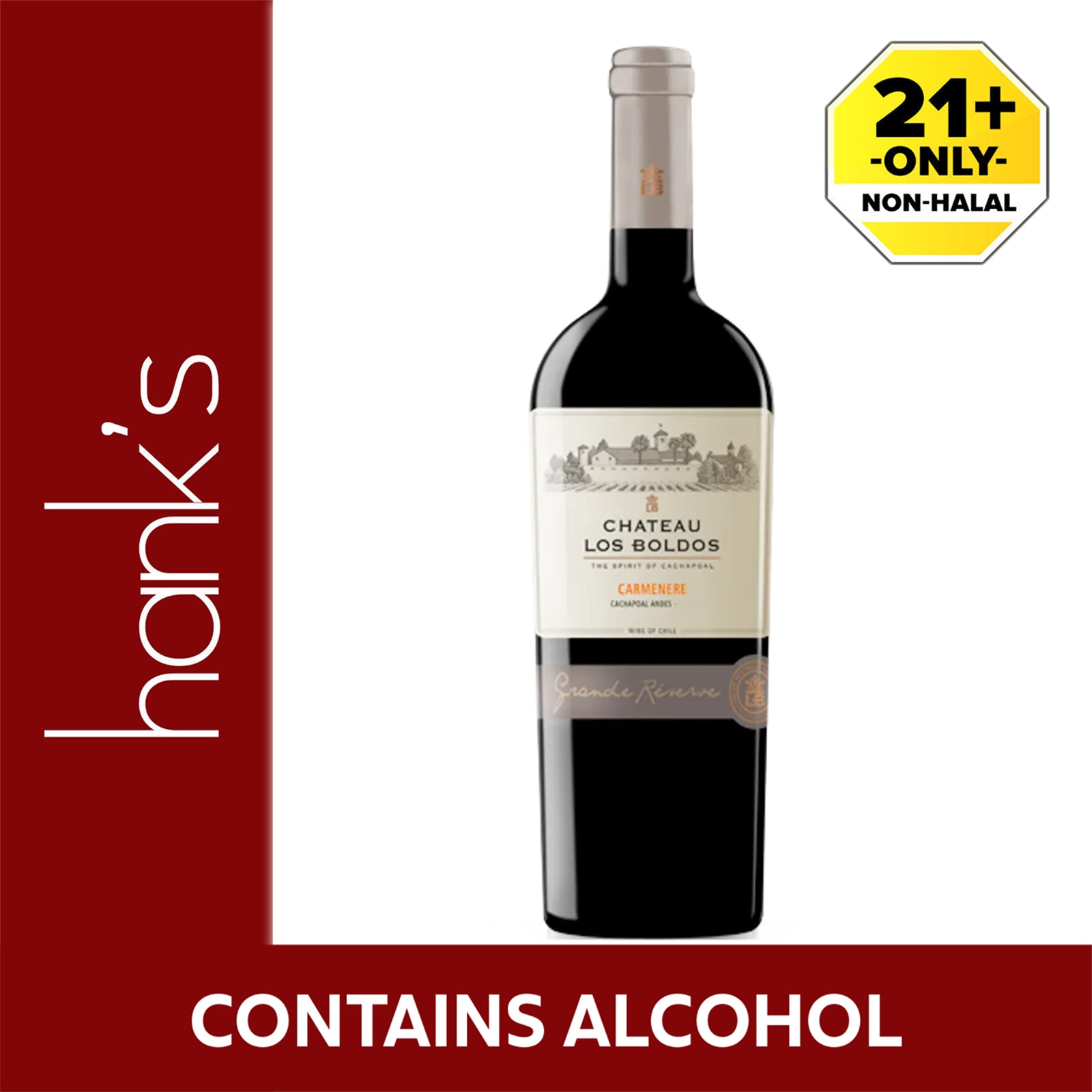 Chateau Los Boldos Gran Reserva Carmenere 750ml
