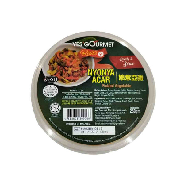 Yes Gourmet Nyonya Acar 250g