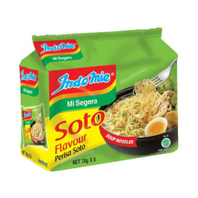 Indomie Soto Flavour Instant Noodle 78g x 5