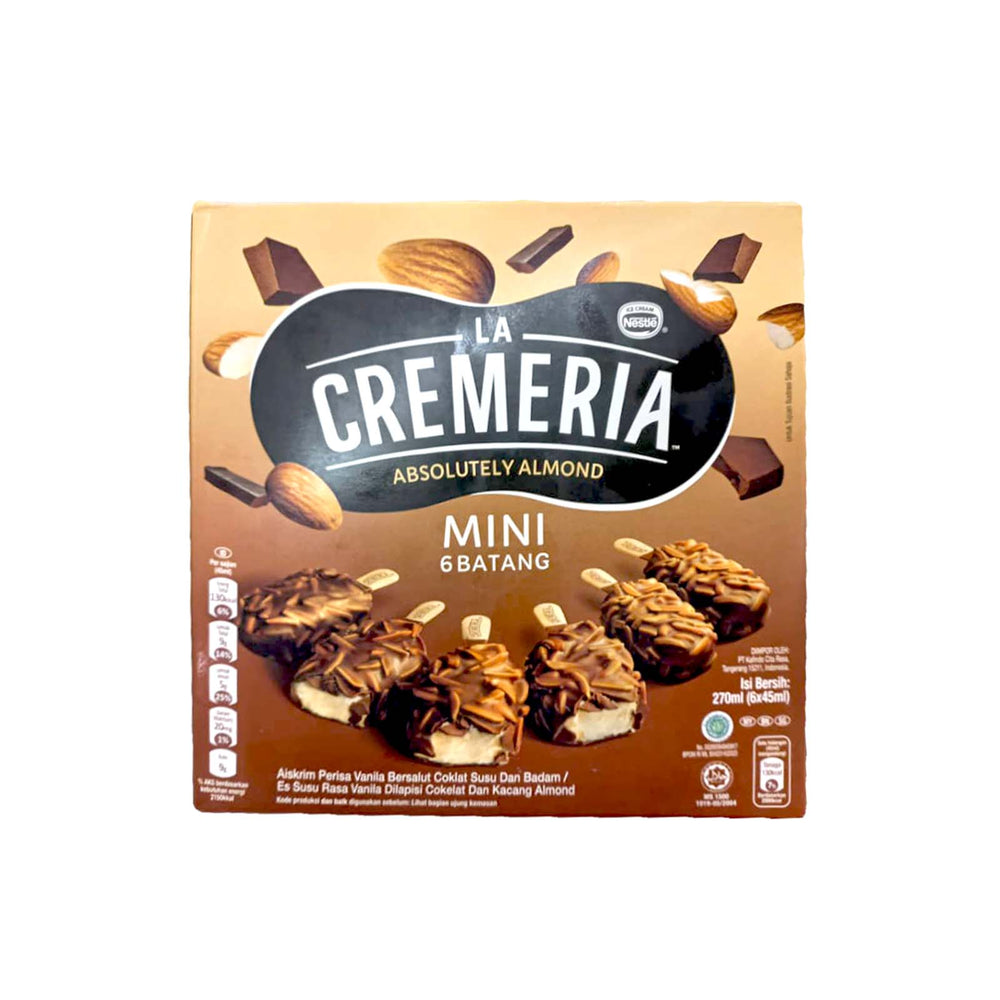 La Cremeria Mini Almond Vanilla MuLipack 45ml x 6