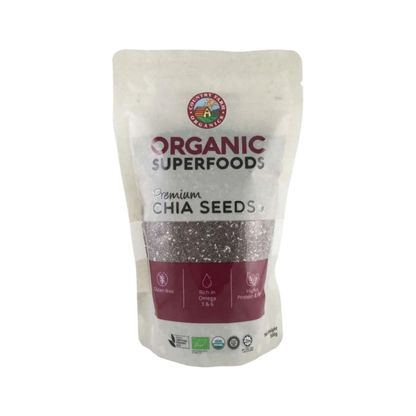 Country Farm Organics Certified Organic Chia Seeds 300g (highest price)