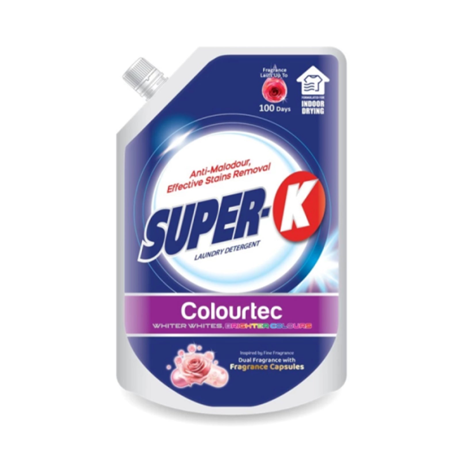 Kuat Harimau Super-K Colourtec Detergent Liquid Refill 1.8kg