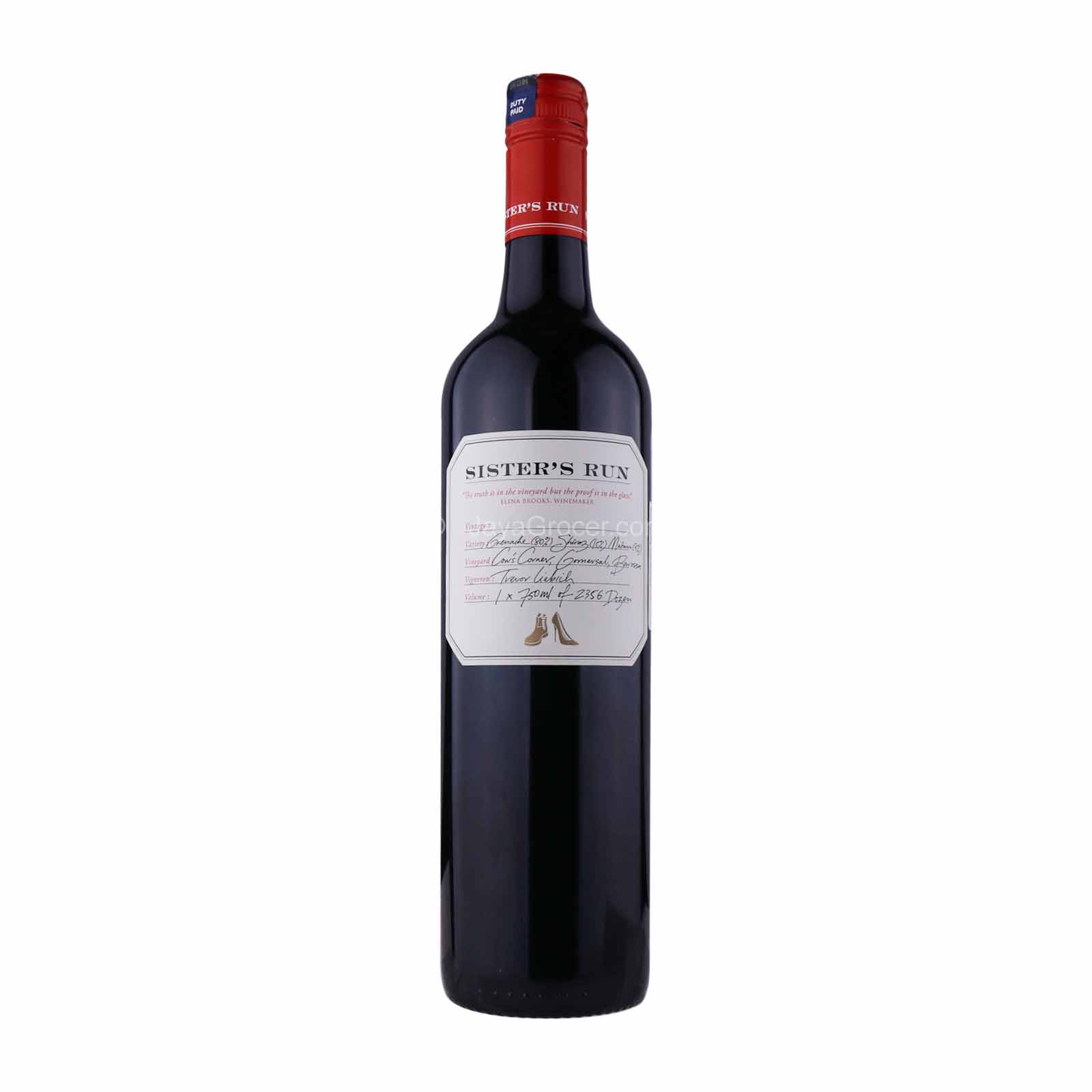 Sister's Run Cow's Corner Grenache Shiraz Mataro 750ml