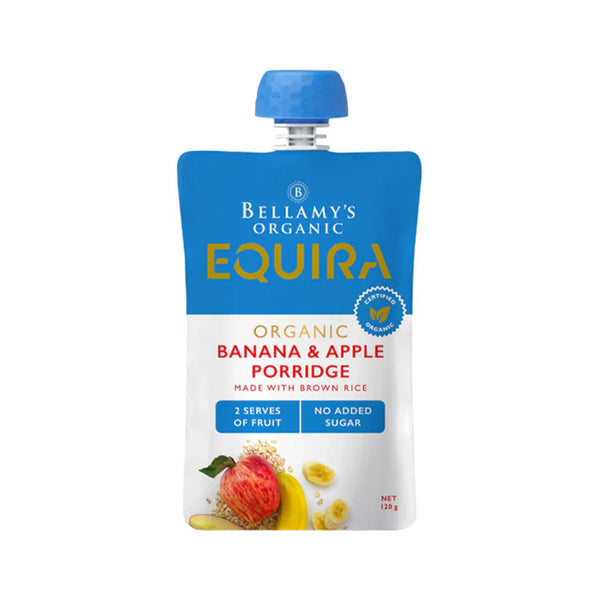 BELLAMYS WET POUCH BANANA APPLE 120G (highest price)