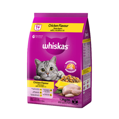 Whiskas Adult 1+ (Chicken Flavour) 1.2kg