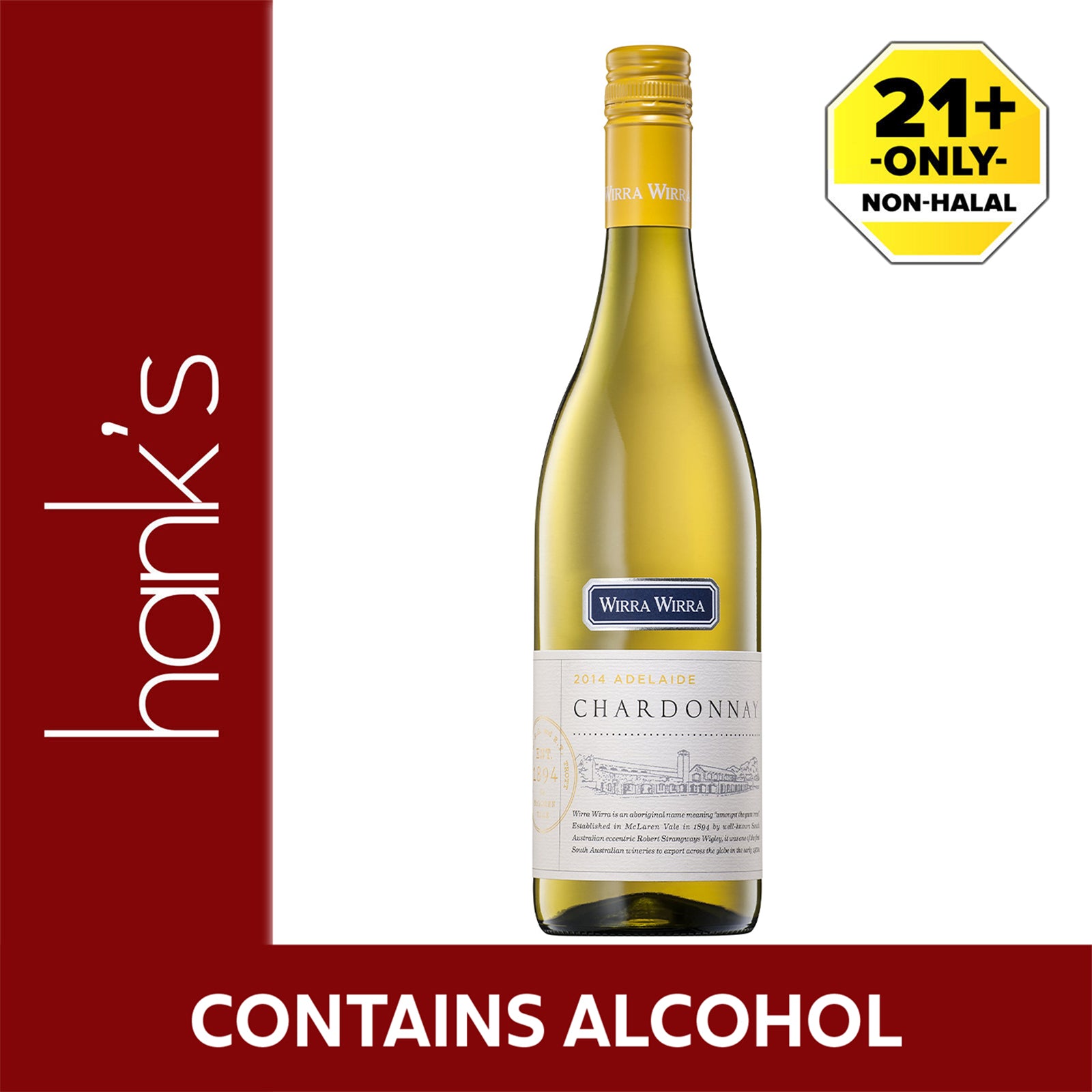 Wirra Wirra Adelaide Chardonnay 750ml