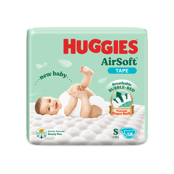 Huggies Diaper Airsoft (Small) 58sheets