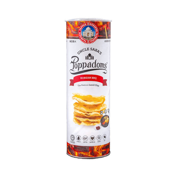 Uncle Saba's Korean Barbeque Poppadom Chips 70g (highest price)