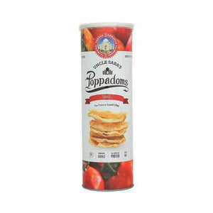 Uncle Saba's Tomato Poppadom Chips 70g
