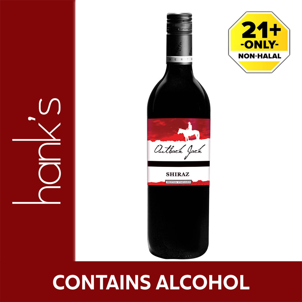 Outback Jack Shiraz Wine 750ml
