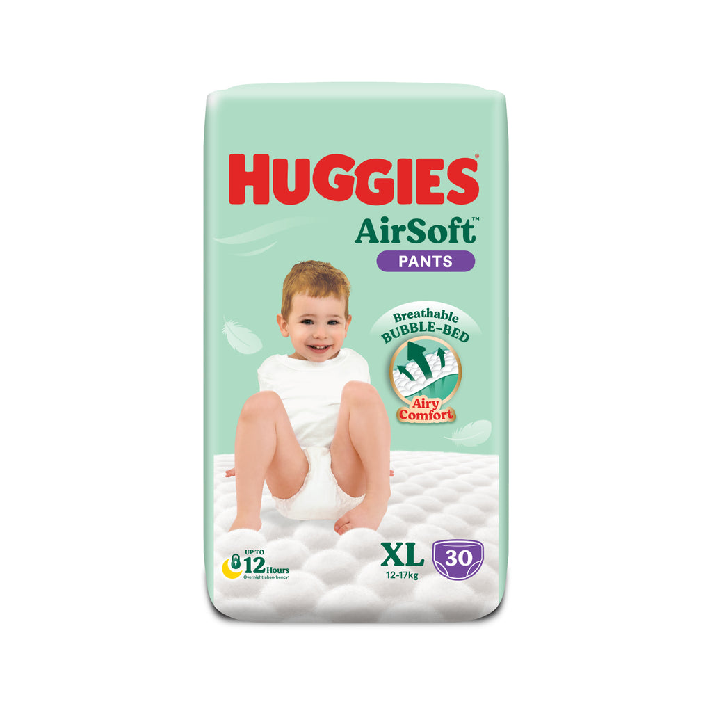 Huggies Airsoft Super Jumbo Pants Extra Large 30sheets