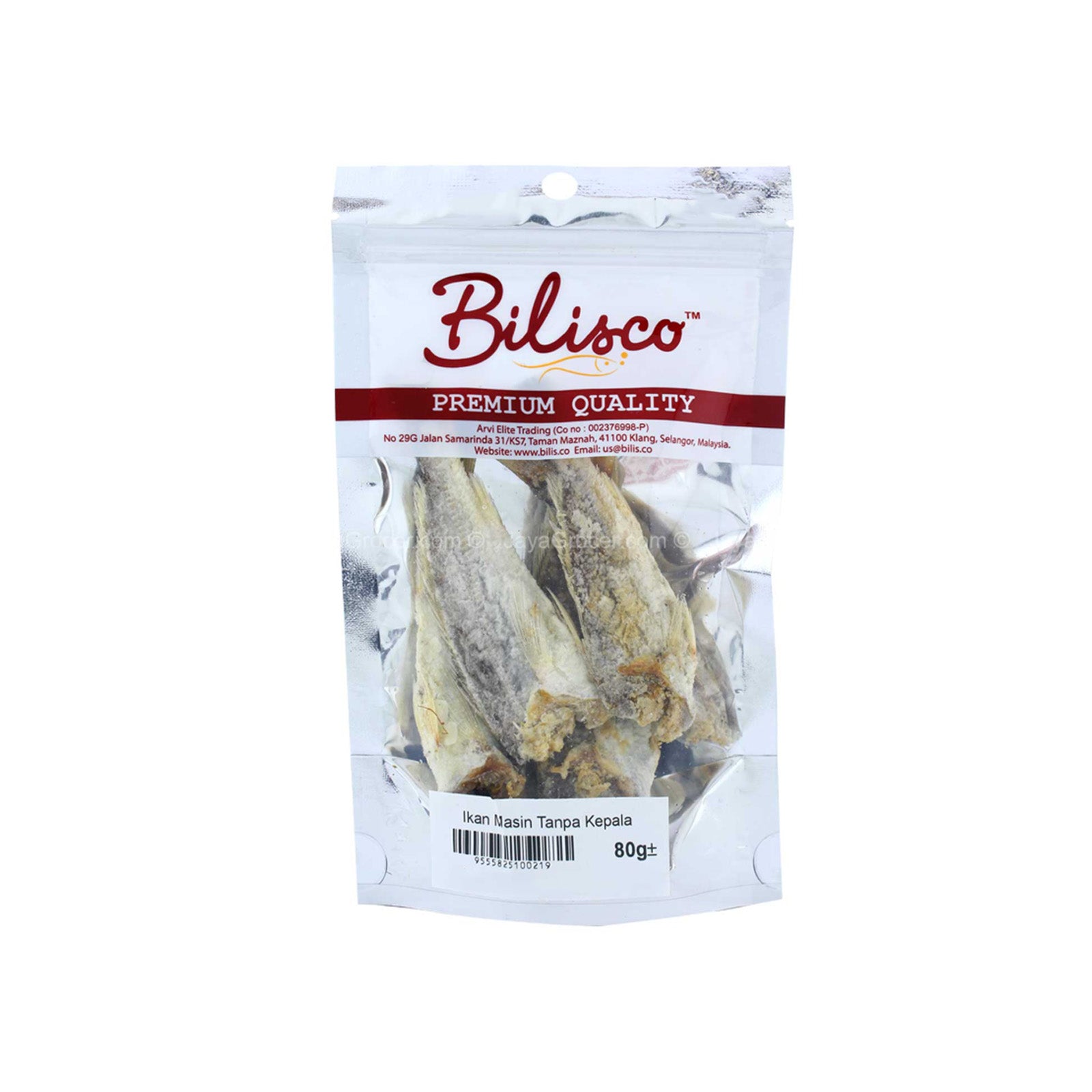 Bilisco Salted Fish Without Head (Ikan Masin Tanpa Kepala) 80g
