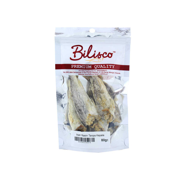 Bilisco Salted Fish Without Head (Ikan Masin Tanpa Kepala) 80g (highest price)