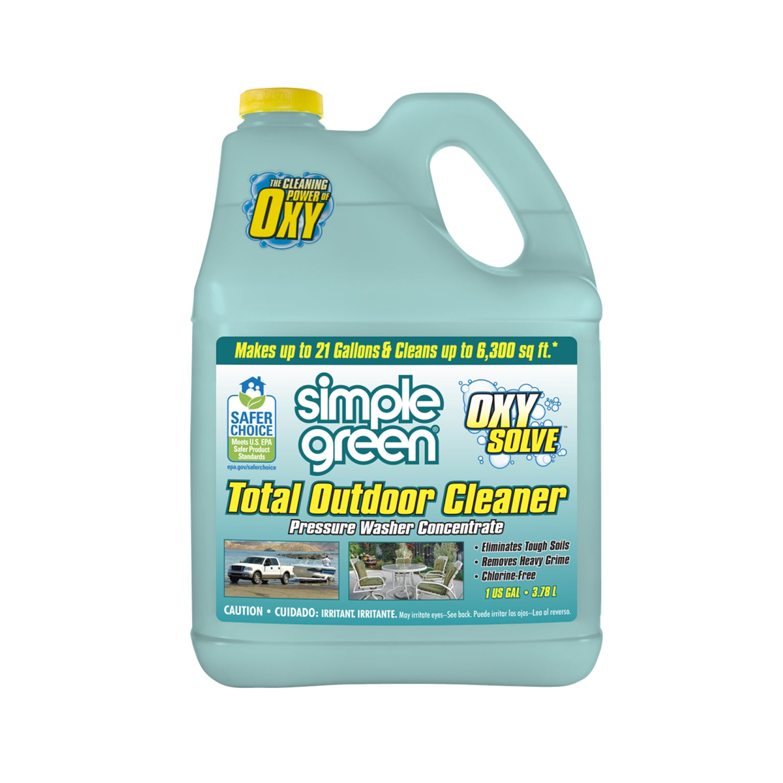 Simple Green Carpet Wash Cap and Seal 214 3.78L