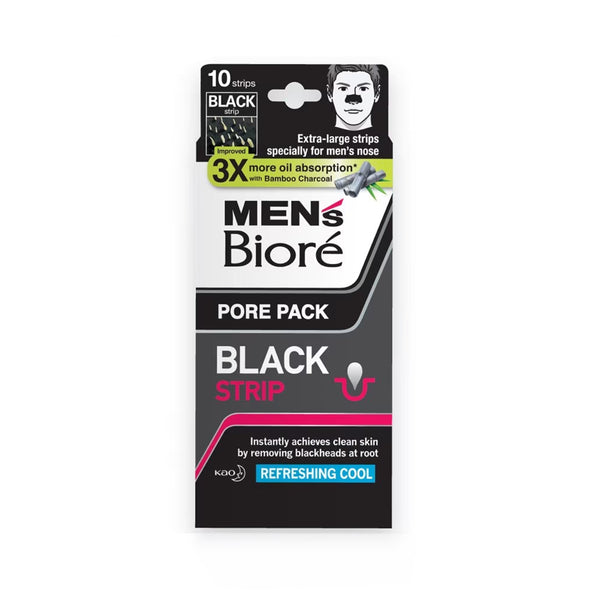 Biore Men's Black Pore Pack 10pcs/pack (highest price)