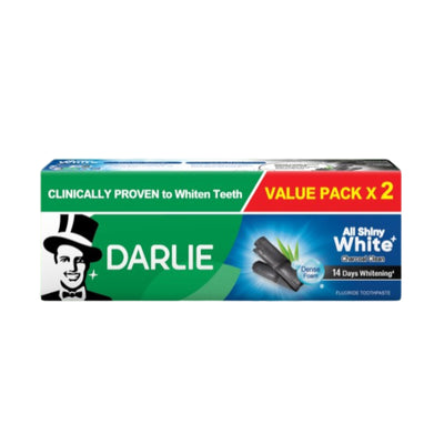 Darlie All Shiny White Charcoal Clean 140g x 2