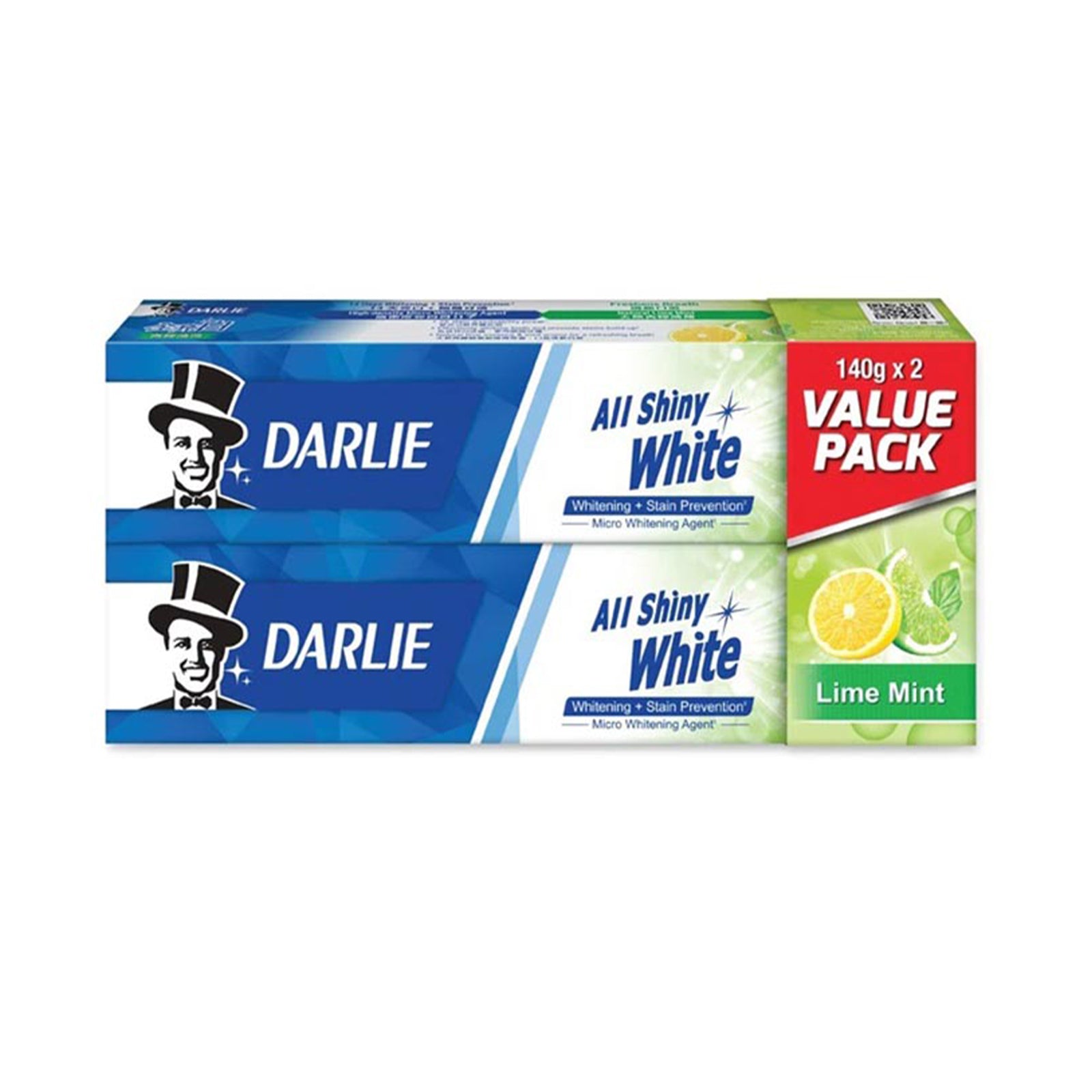 Darlie All Shiny White Lime Mint 140g x 2