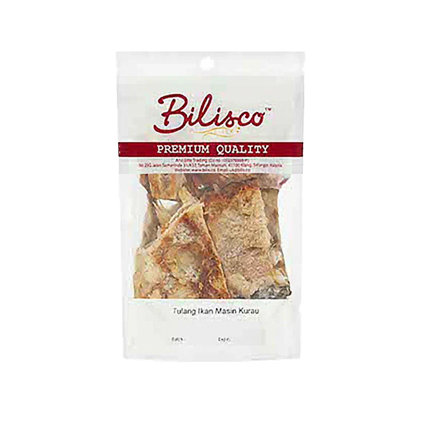 Bilisco Tulang Ikan Masin Kurau 80g