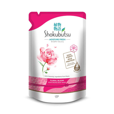 Shokubutsu Moisture Fresh Floral Bloom Shower Foam 800g