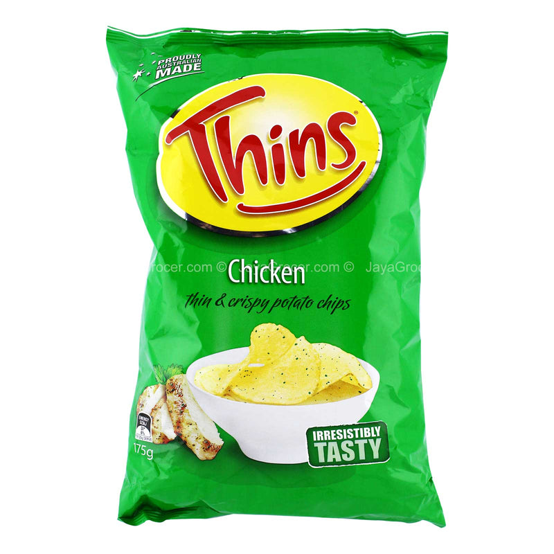 Thins Chicken Potato Chips 175g