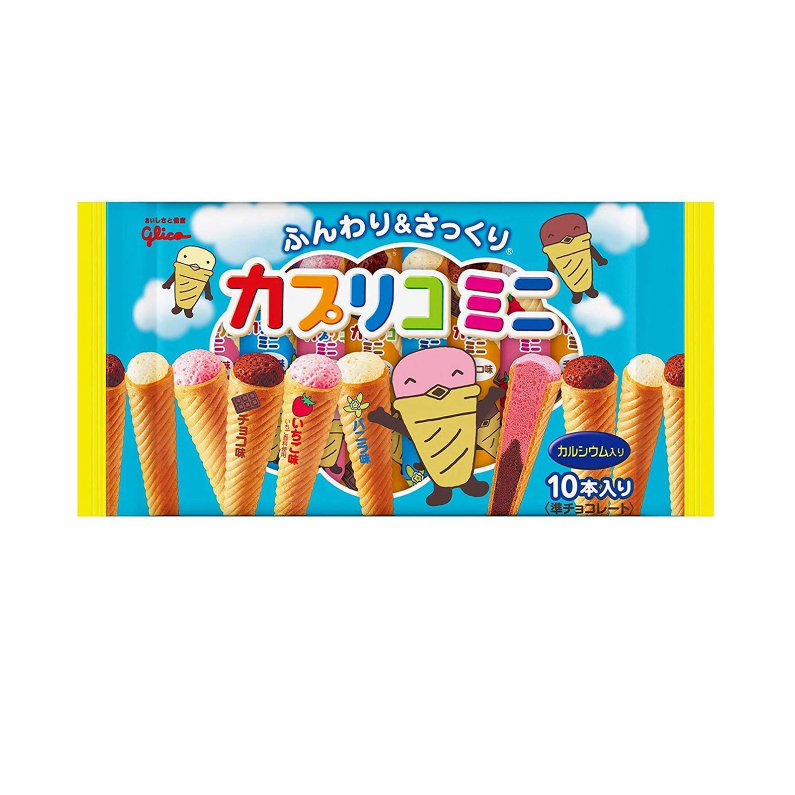 Glico Caplico Mini Biscuits Sticks (Large) 10pcs/pack