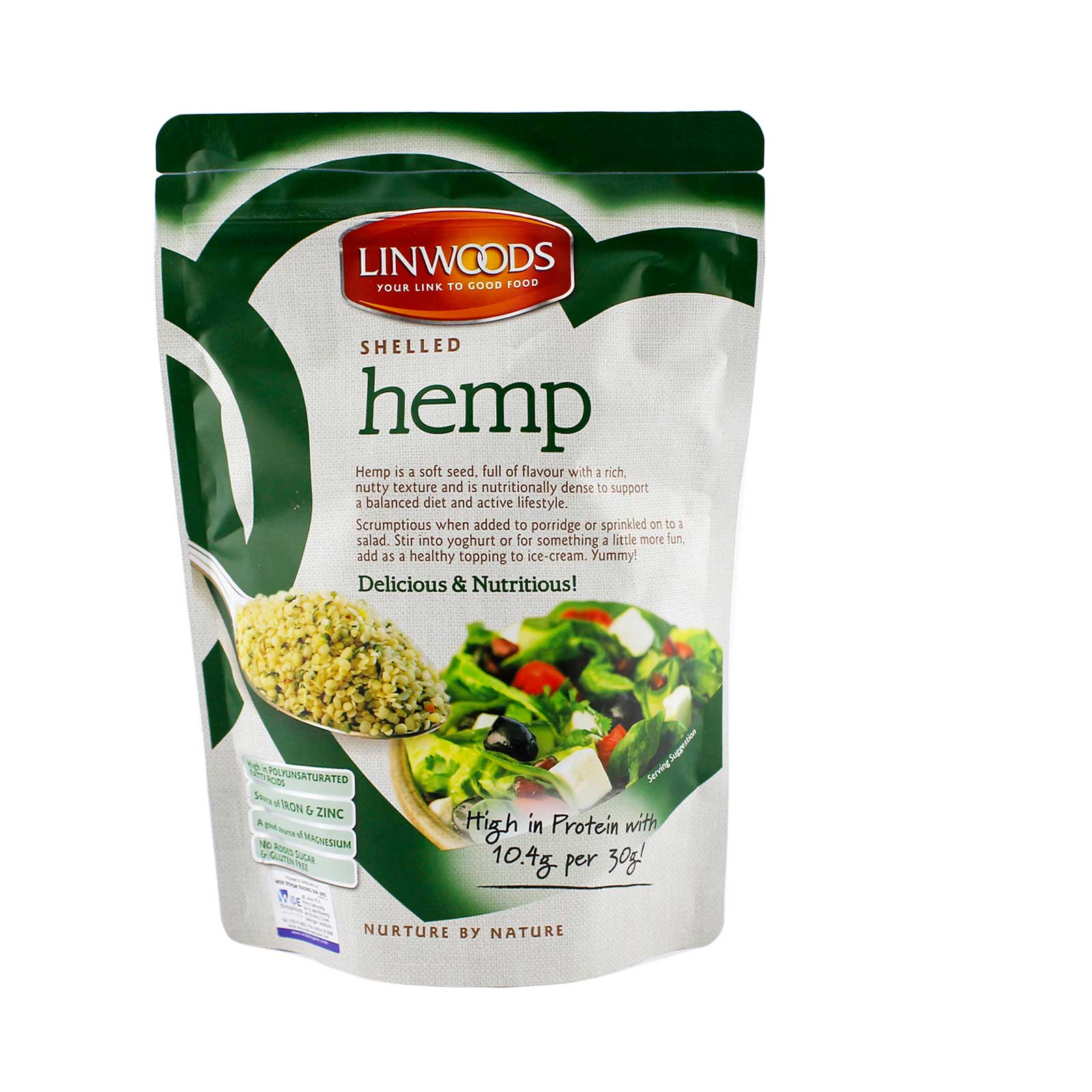 Linwoods Shelled Hemp 225g