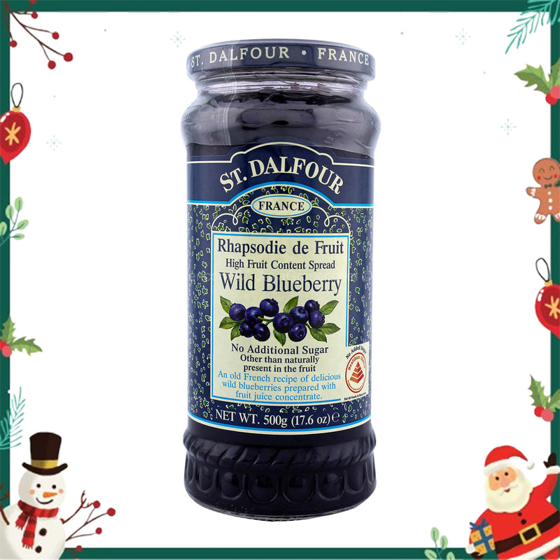 St Dalfour Blueberry Jam 500g