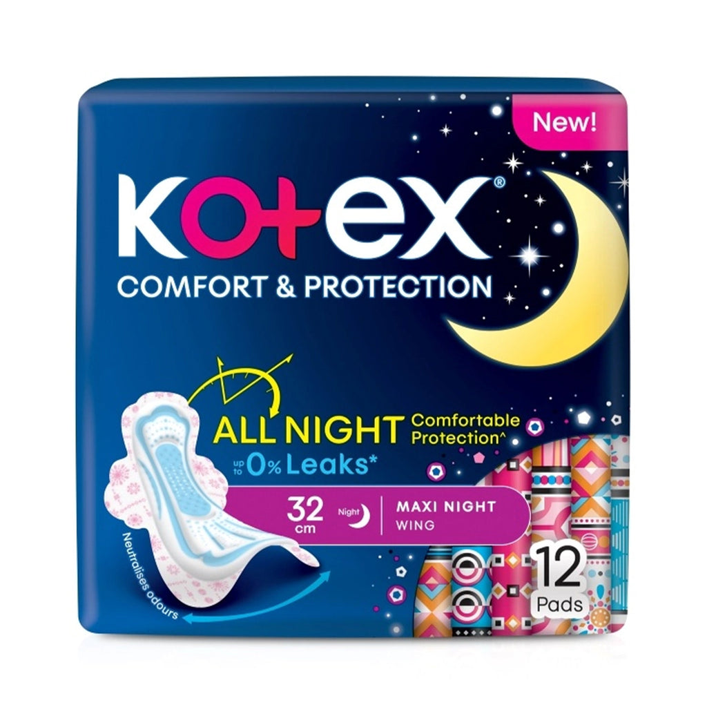 Kotex Soft and Smooth Proactive Guard Overnight Extra Long 32cm x 12sheets