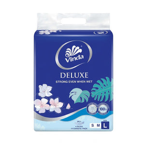 Vinda Deluxe 3ply Facial Tissues Soft Pack 110pcs x 4