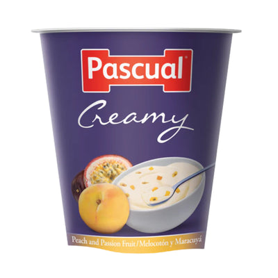 Pascual Creamy Peach&Passionfruit 120g